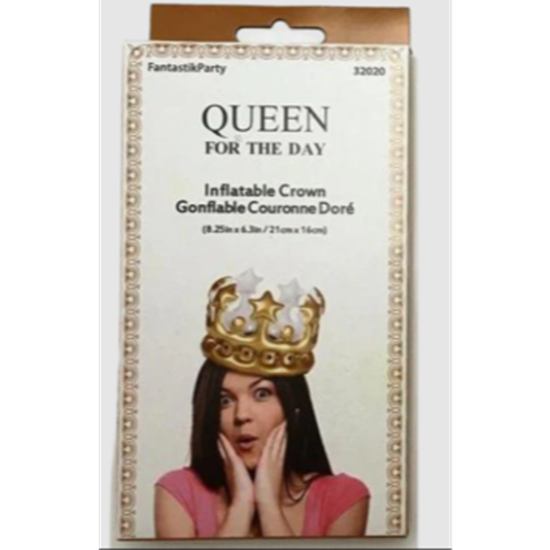 Image sur QUEEN INFLATABLE CROWN - GOLD