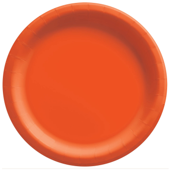 Picture of ORANGE 7" PAPER PLATES