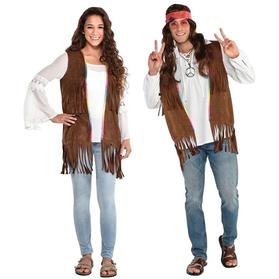 Picture of 60'S ADULT HIPPIE VEST