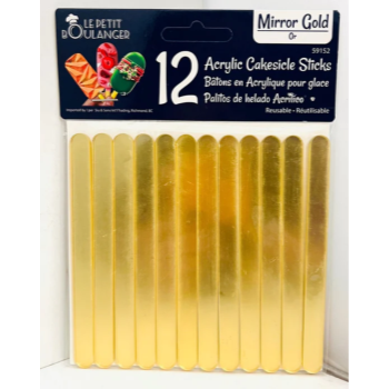 Picture of GOLD POPSICLE STICKS