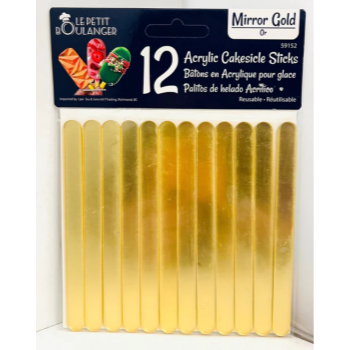 Image de GOLD POPSICLE STICKS