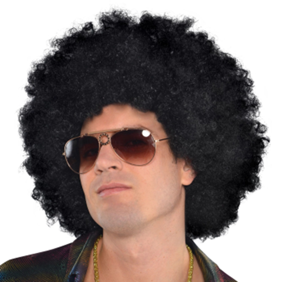 Image sur OVERSIZED AFRO WIG - BLACK