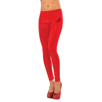 Image de DOROTHY RED SEQUIN LEGGINGS - ADULT