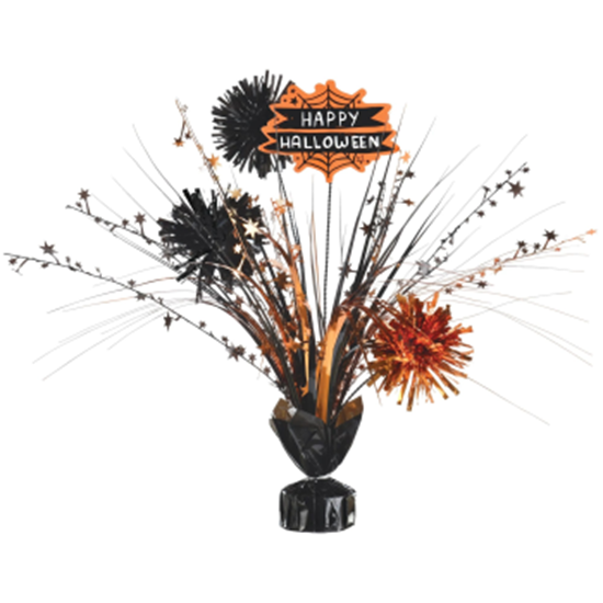 Image sur HALLOWEEN TINSEL BURST CENTERPIECE