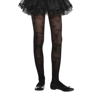 Image de HOSIERY - BLACK LACE TIGHTS - KIDS MEDIUM/LARGE