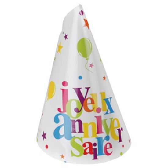 Image sur WEARABLES - JOYEUX ANNIVERSAIRE CONE  HAT