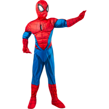 Picture of SPIDER-MAN MUSCLE COSTUME - KIDS XSMALL