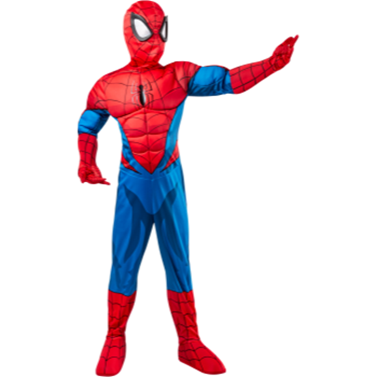 Picture of SPIDER-MAN MUSCLE COSTUME - KIDS XSMALL