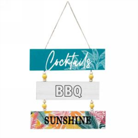 Image sur DECOR - HANGING PLAQUE - SUNSHINE