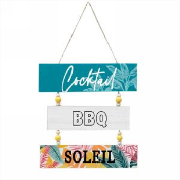Image de DECOR - HANGING PLAQUE - SOLEIL