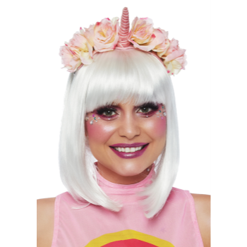 Image de UNICORN - PASTEL VELVET FLOWER HEADBAND
