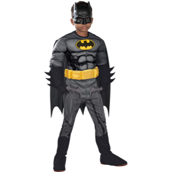Picture of BATMAN MUSCLE COSTUME - KIDS XSMALL
