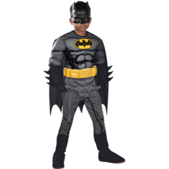 Picture of BATMAN MUSCLE COSTUME - KIDS XSMALL