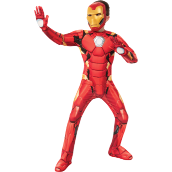 Picture of IRON MAN MUSCLE COSTUME - KIDS XSMALL