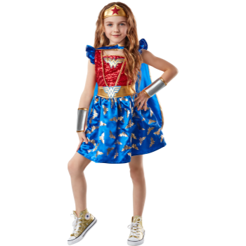 Picture of WONDER WOMAN DRESS - KIDS XSMALL