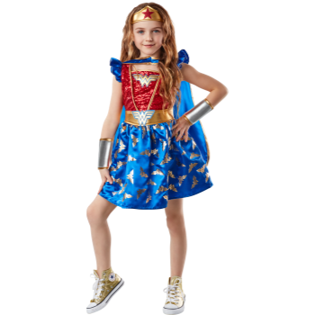 Picture of WONDER WOMAN DRESS - KIDS SMALL