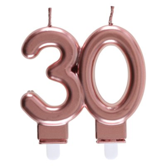 Image sur 30TH CANDLE - ROSE GOLD