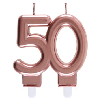 Picture of 50TH CANDLE - ROSE GOLD
