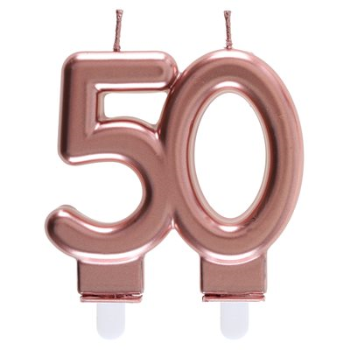 Image de 50TH CANDLE - ROSE GOLD