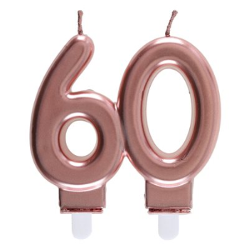 Picture of 60TH CANDLE - ROSE GOLD