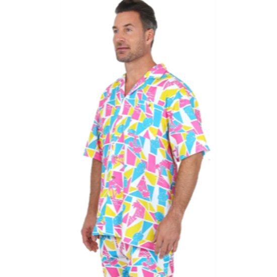 Image sur HAWAIIAN SHIRT - ABSTRACT PRINT