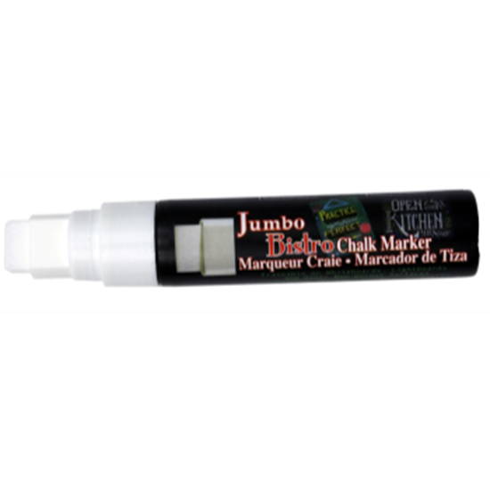 Picture of JUMBO BISTRO CHALK  - WHITE