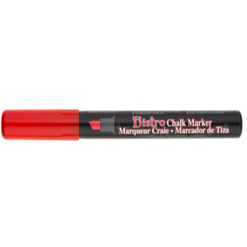 Picture of BISTRO CHALK  MARKER CHISEL TIP - RED