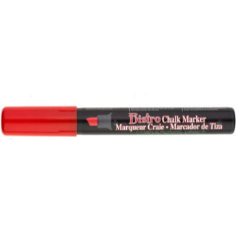 Image de BISTRO CHALK  MARKER CHISEL TIP - RED