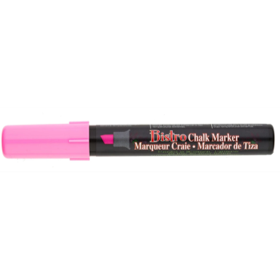 Picture of BISTRO CHALK  MARKER CHISEL TIP - FLUORESCENT PINK