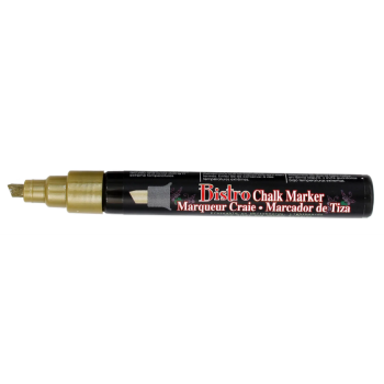 Image de BISTRO CHALK  MARKER CHISEL TIP - METALLIC GOLD