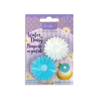 Image de WATER DAISY DECORATION - BLUE