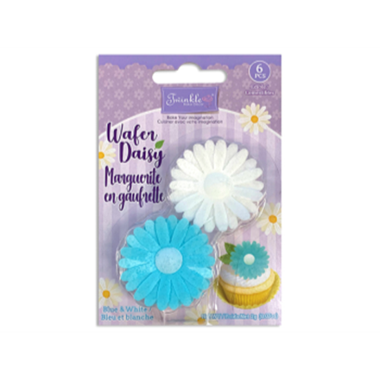 Image sur WATER DAISY DECORATION - BLUE