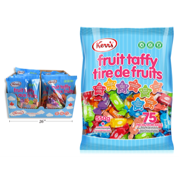 Image de 1 BAG FRUIT TAFFY CANDY