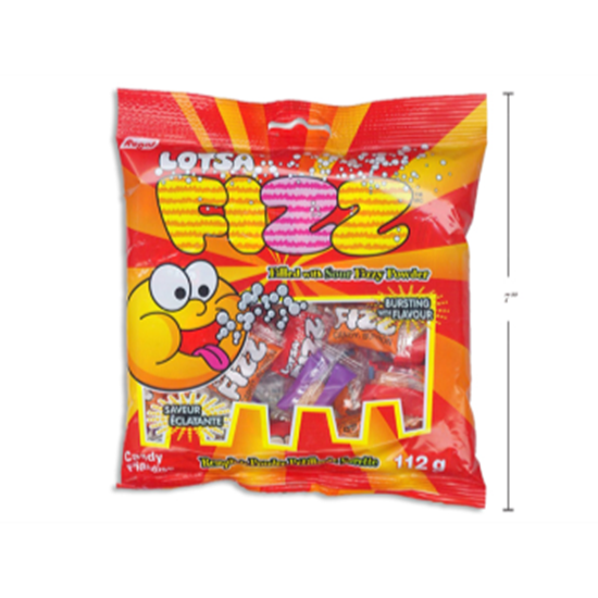 Image sur LOTSA FIZZ CANDY WITH SOUR FIZZY POWDER