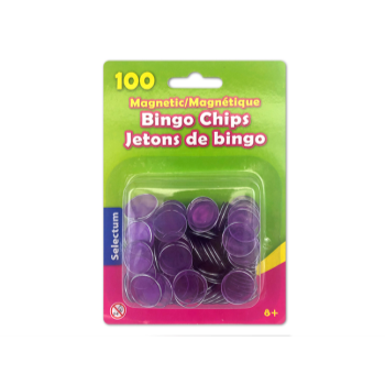 Image de MAGNETIC BINGO CHIPS - PURPLE