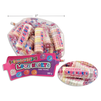 Image de ROCKETS LOVE HEART ROLLS CANDY