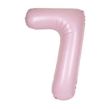 Picture of 34'' NUMBER 7 SUPERSHAPE - LIGHT PINK