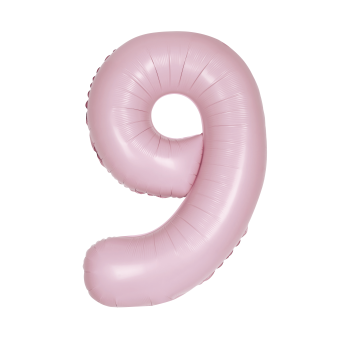 Picture of 34'' NUMBER 9 SUPERSHAPE - LIGHT PINK