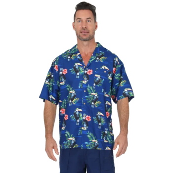 Image de HAWAIIAN SHIRT - TOUCAN PRINT - SMALL