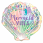 Picture of SHIMMERING MERMAIDS  - 7" SHELL IRRI SHAPED PLATE