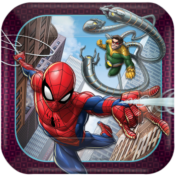 Image de SPIDER MAN - 7"  SQUARE PLATE