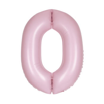 Image de 34'' NUMBER 0 SUPERSHAPE - LIGHT PINK