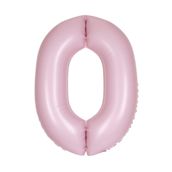 Picture of 34'' NUMBER 0 SUPERSHAPE - LIGHT PINK