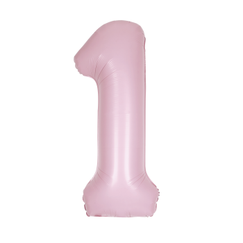 Image de 34" NUMBER 1 SUPERSHAPE - LIGHT PINK