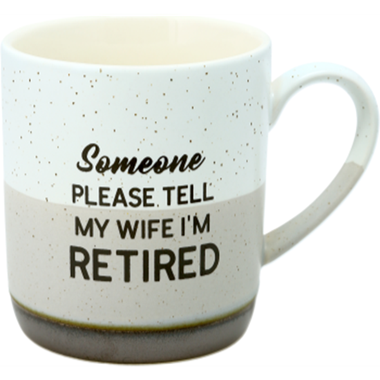 Image sur DECOR - 15oz TELL MY WIFE I'M RETIRED MUG