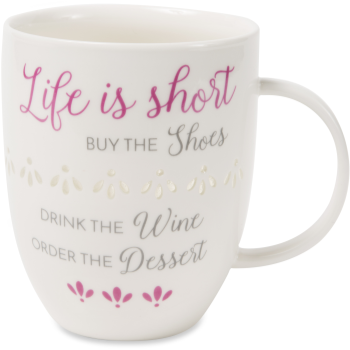 Picture of GIFTLINE - 24oz MUG - LIFE IS SHORT
