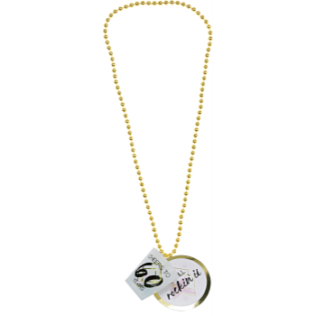 Image de WEARABLES - 60th SHOT GLASS BEAD NECKLACE