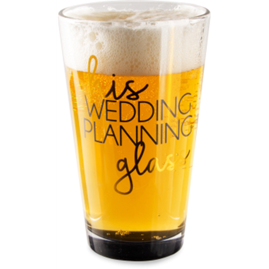 Image sur GIFTLINE - 16oz HIS GLASS PINT TUMBLER