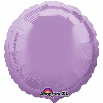 Image de 18" FOIL - PEARL LAVENDER ROUND