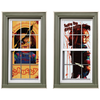 Image de CHUCKY CHILD PLAY WINDOW SILHOUETTES